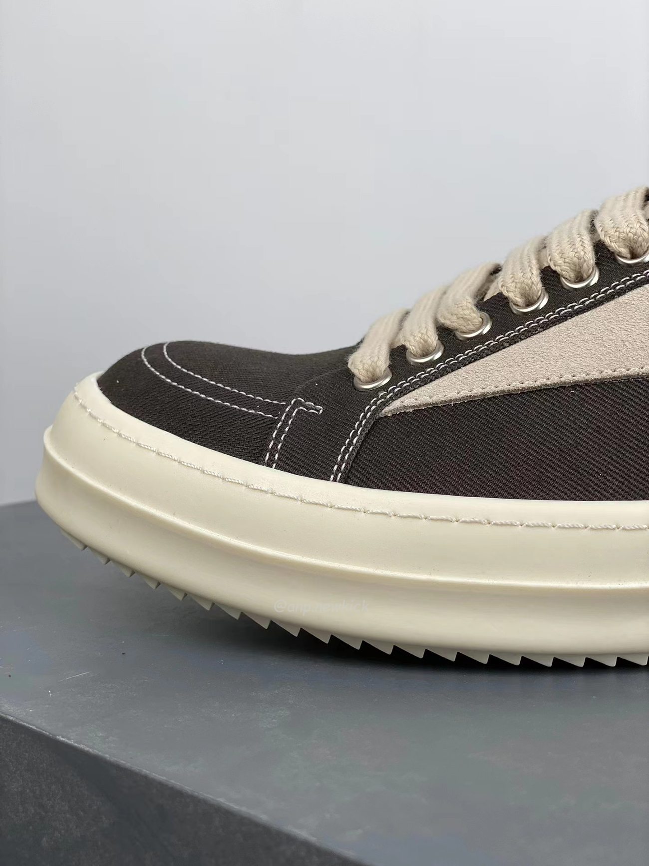Rick Owens Leather Low Top Vintage Sneakers Suede Canvas Black Taupe Grey Faded Pnk Pearl Milk Dark Dust (29) - www.newkick.org Rick Owens Leather Low Top Vintage Sneakers Suede Canvas Black Taupe Grey Faded Pnk Pearl Milk Dark Dust (29) - www.newkick.org
