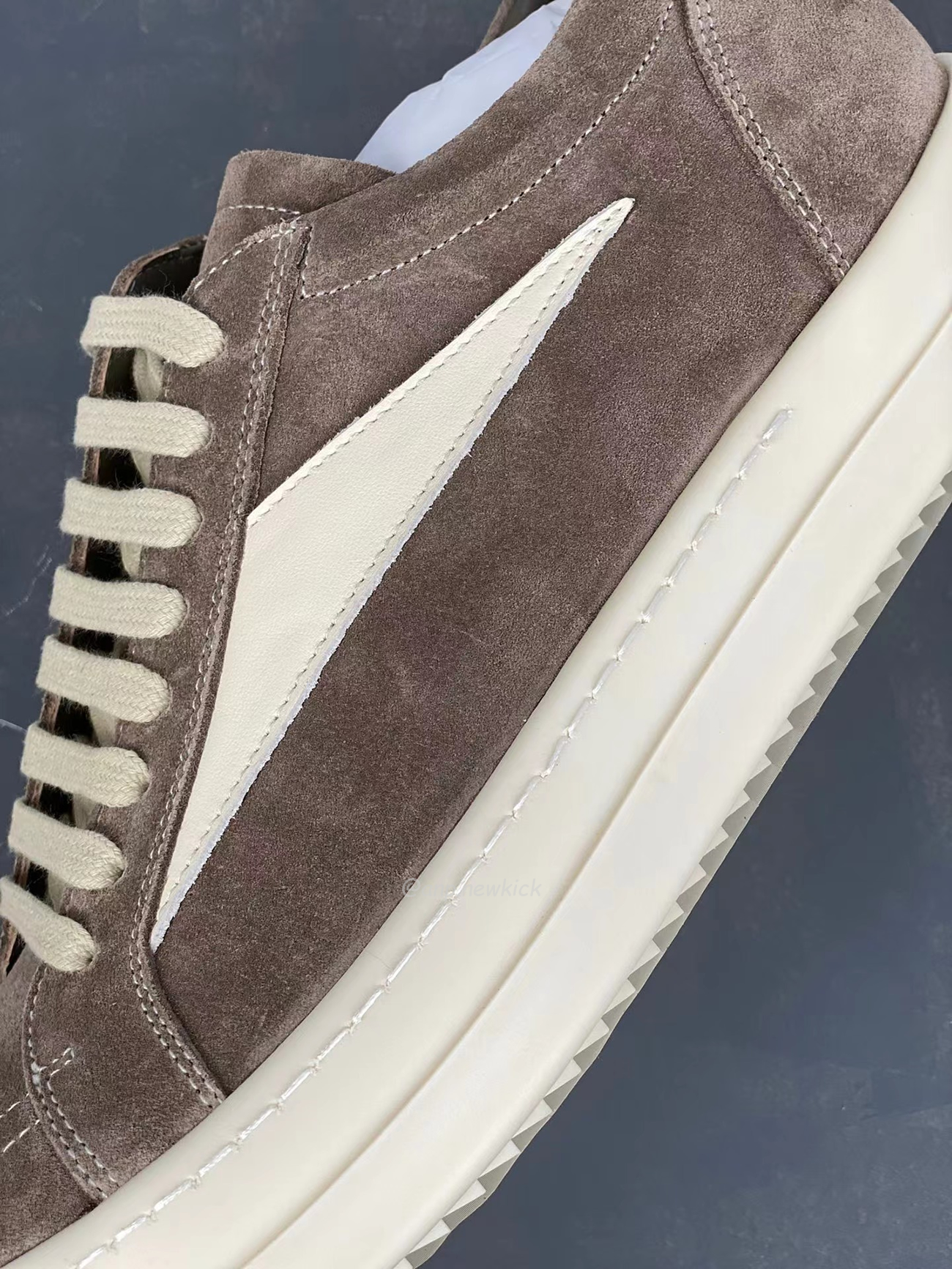 Rick Owens Leather Low Top Vintage Sneakers Suede Canvas Black Taupe Grey Faded Pnk Pearl Milk Dark Dust (30) - www.newkick.org Rick Owens Leather Low Top Vintage Sneakers Suede Canvas Black Taupe Grey Faded Pnk Pearl Milk Dark Dust (30) - www.newkick.org