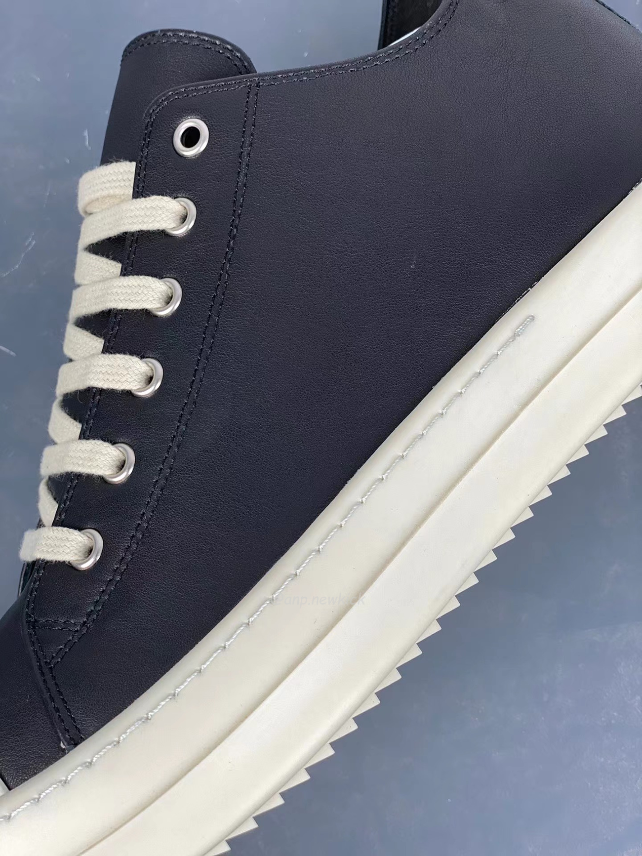 Rick Owens Leather Low Top Vintage Sneakers Suede Canvas Black Taupe Grey Faded Pnk Pearl Milk Dark Dust (31) - www.newkick.org Rick Owens Leather Low Top Vintage Sneakers Suede Canvas Black Taupe Grey Faded Pnk Pearl Milk Dark Dust (31) - www.newkick.org