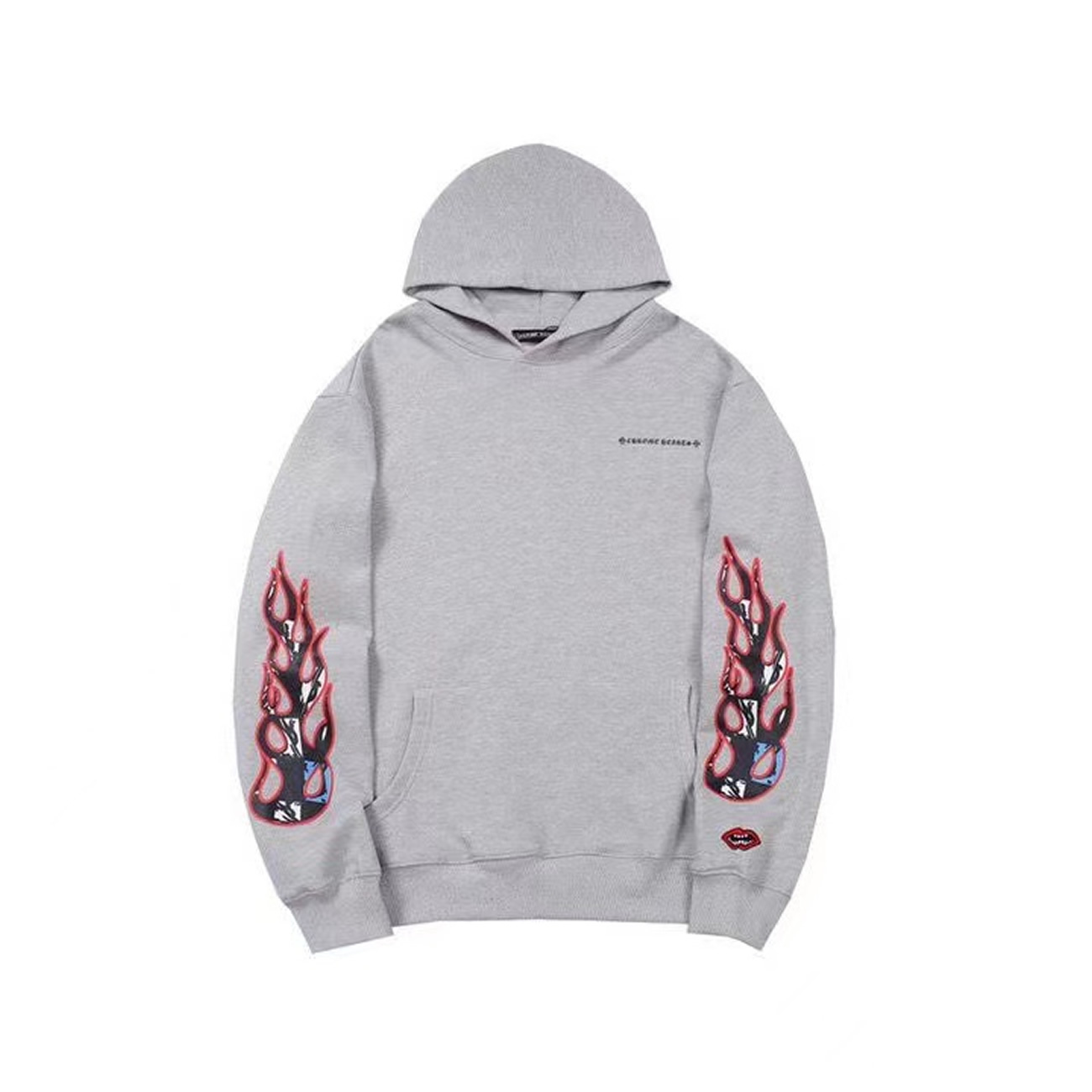 Chrome Hearts Matty Boy Brain Wave Hoodie Chrome Hearts Grey Ss21 (4) - www.newkick.org