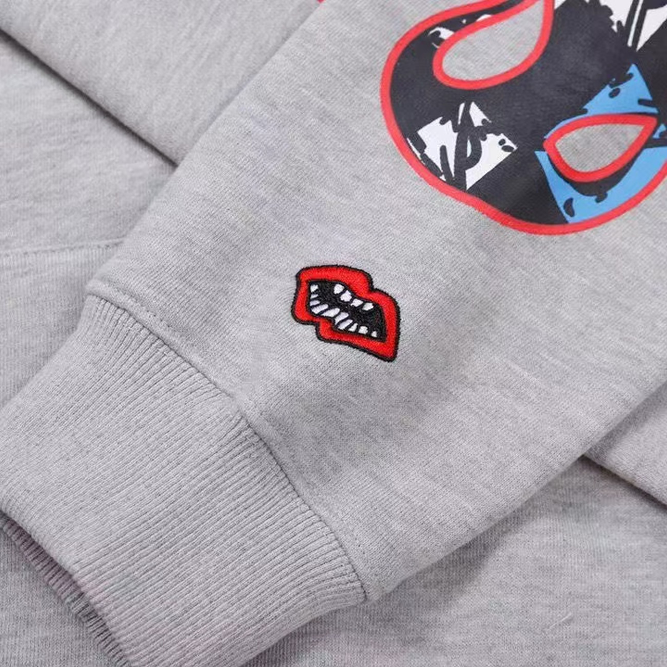 Chrome Hearts Matty Boy Brain Wave Hoodie Chrome Hearts Grey Ss21 (7) - www.newkick.org