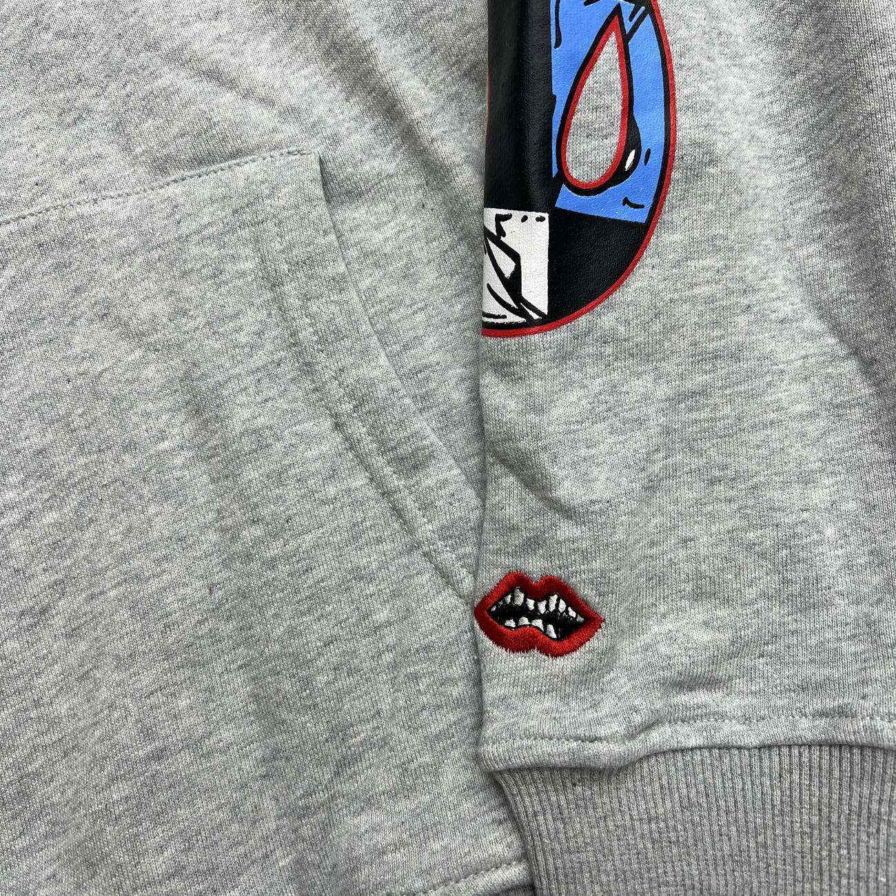 Chrome Hearts Matty Boy Brain Wave Hoodie Chrome Hearts Grey Ss21 (8) - www.newkick.org