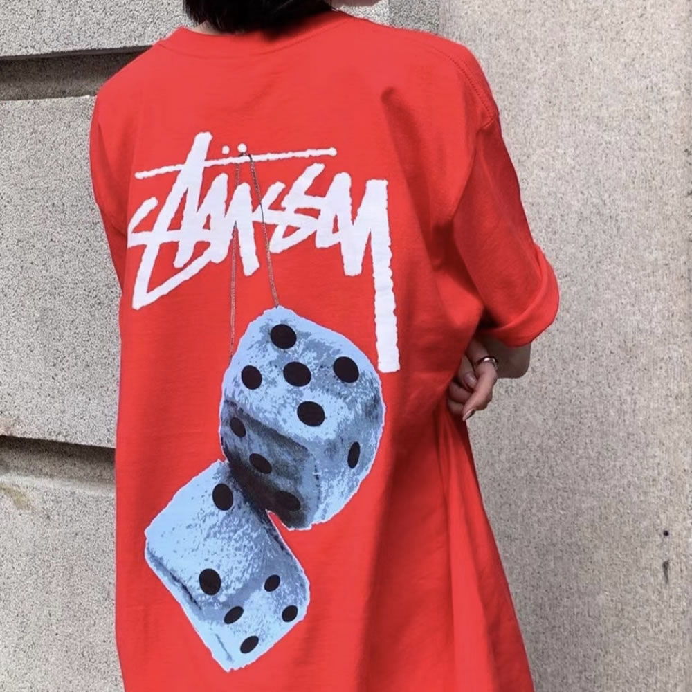 Stussy Fuzzy Dice Tee (1) - www.newkick.org Stussy Fuzzy Dice Tee (1) - www.newkick.org