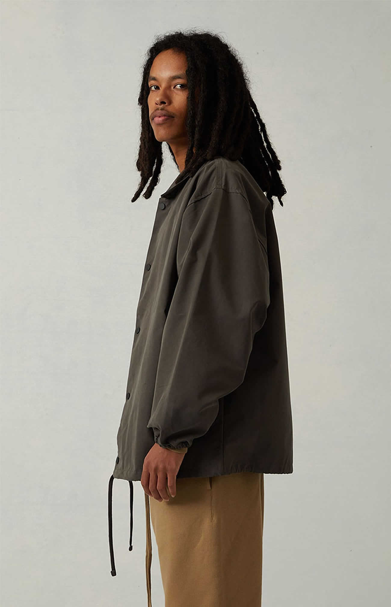 Fear Of God Essentials 1977 Coaches Jacket Iron Oak (20) - www.newkick.org Fear Of God Essentials 1977 Coaches Jacket Iron Oak (20) - www.newkick.org