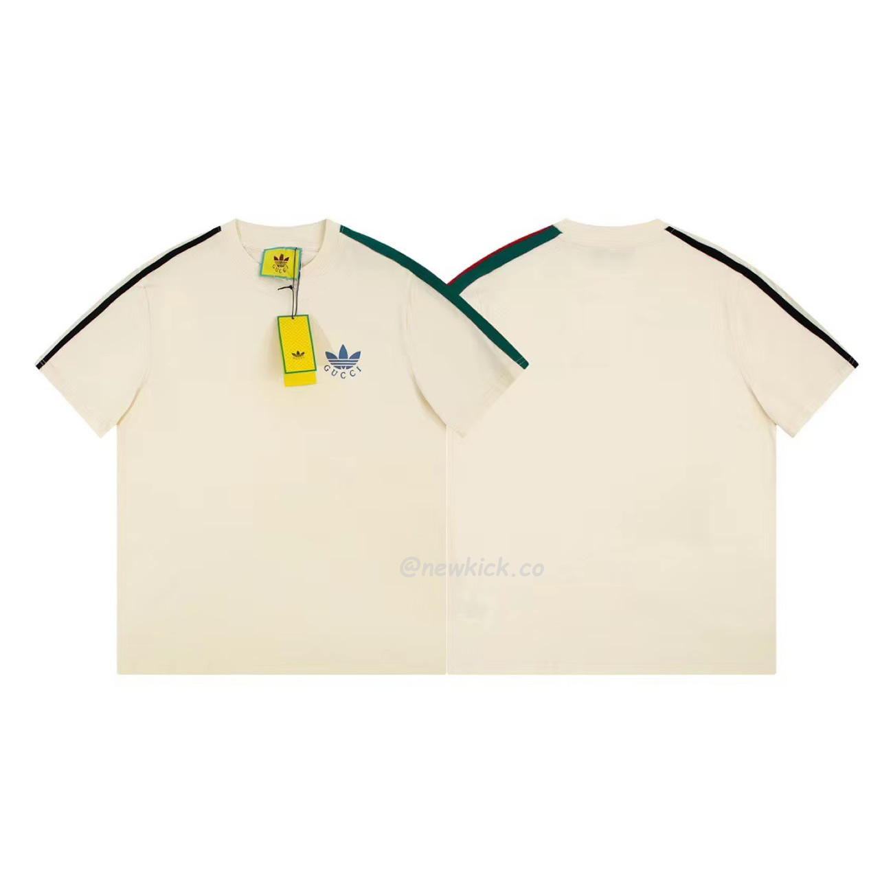 Gucci X Adidas Trefoil Print T Shirt Off White Ss22 (1) - www.newkick.org Gucci X Adidas Trefoil Print T Shirt Off White Ss22 (1) - www.newkick.org