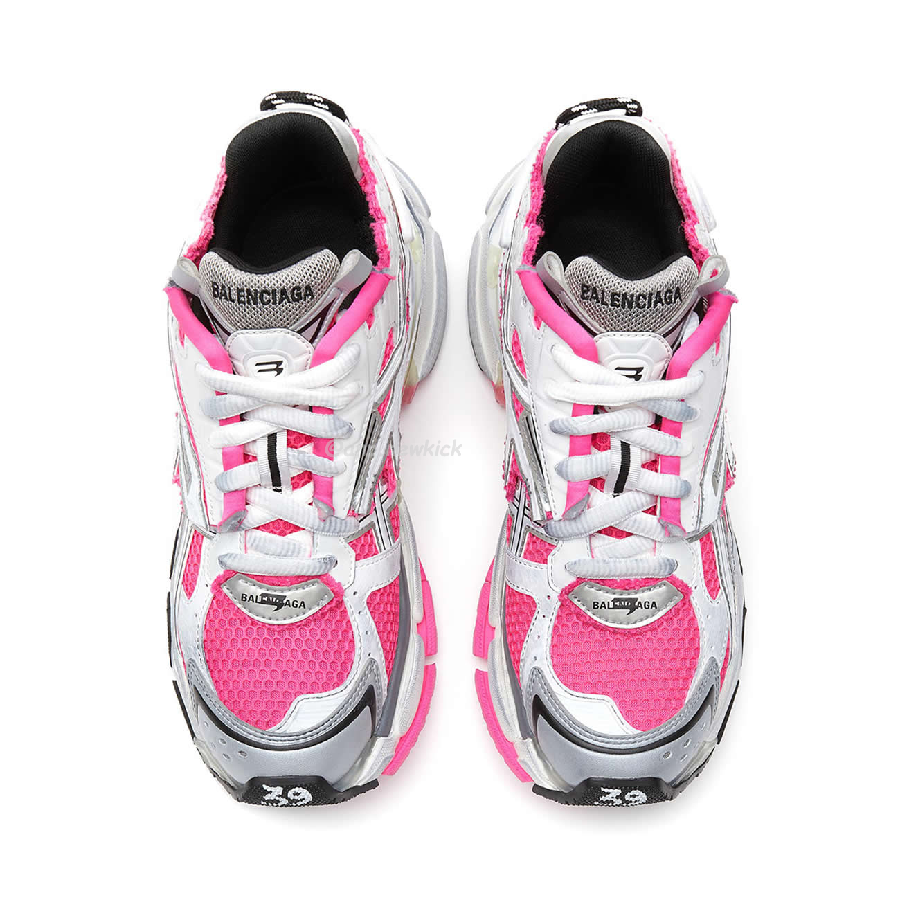 Balenciaga Runner Panelled Pink Sneakers (3) - www.newkick.org Balenciaga Runner Panelled Pink Sneakers (3) - www.newkick.org