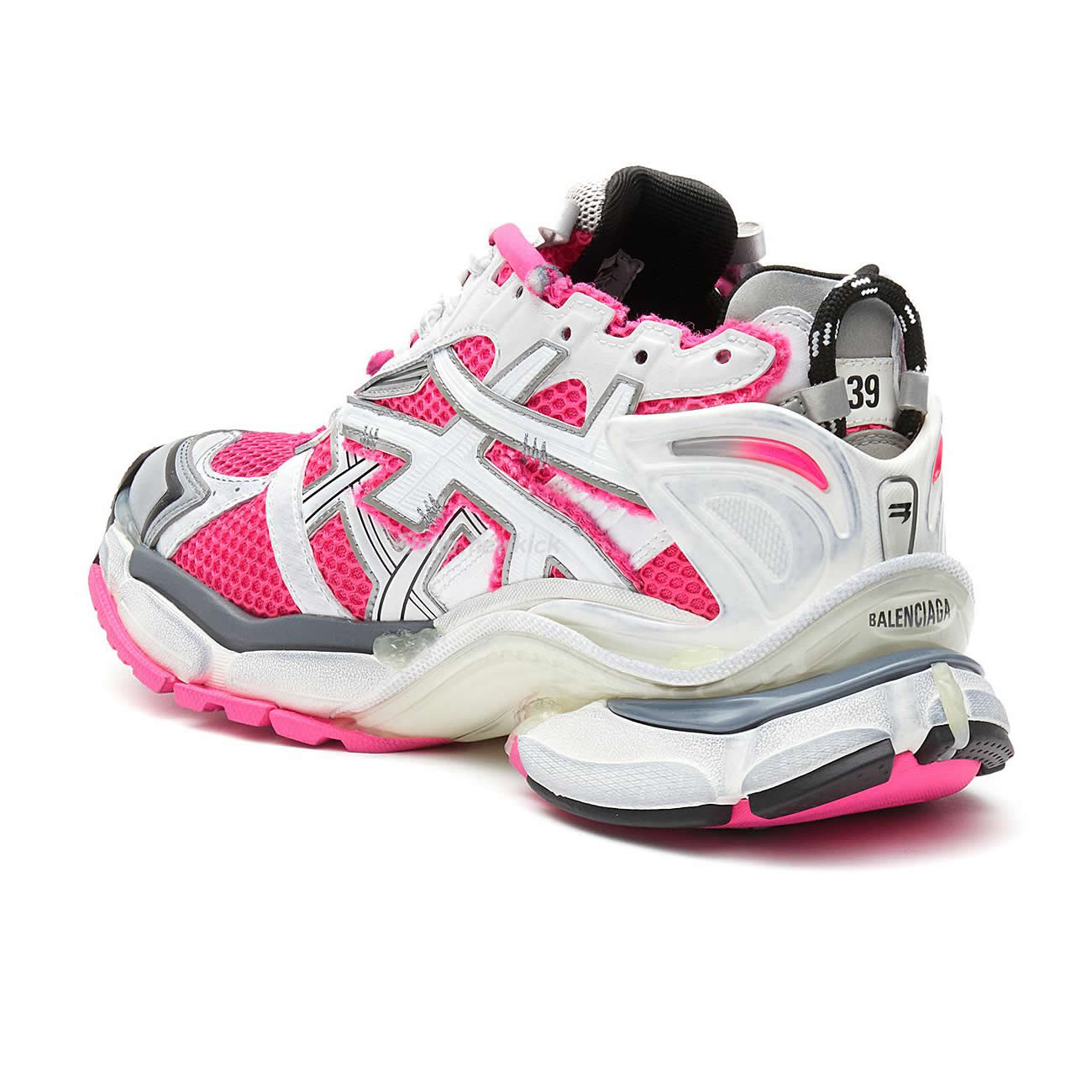 Balenciaga Runner Panelled Pink Sneakers (4) - www.newkick.org Balenciaga Runner Panelled Pink Sneakers (4) - www.newkick.org