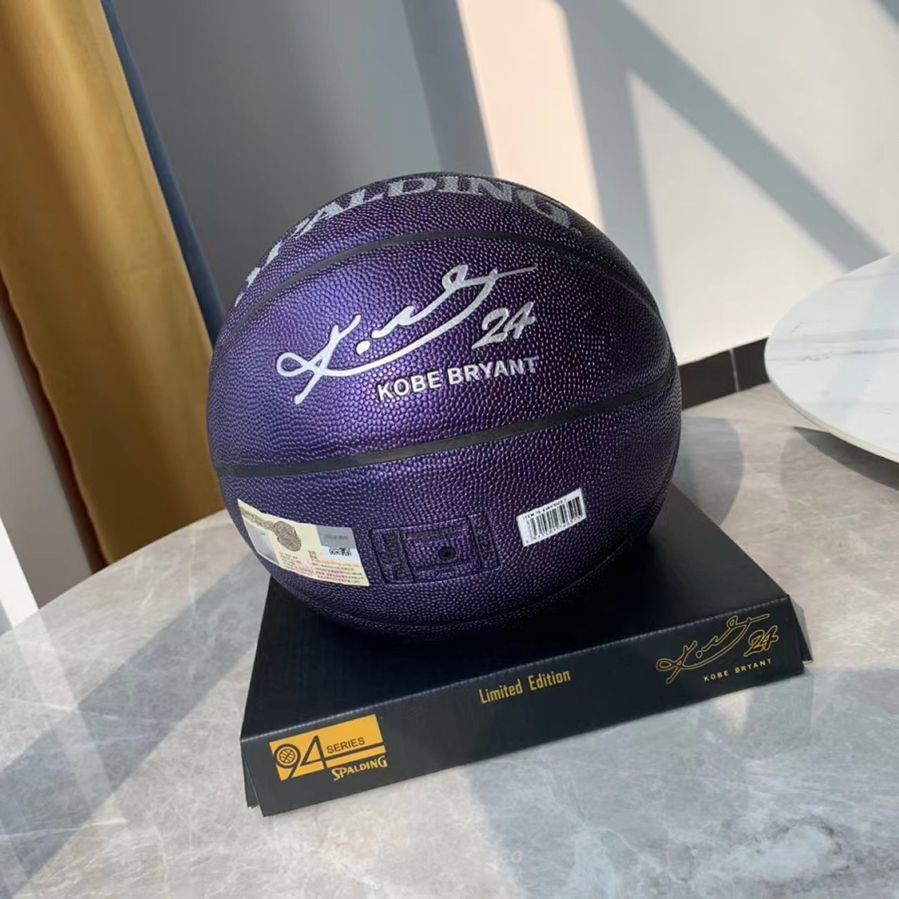 Spalding Kobe Bryant 24k Basketball Black Purple (13) - www.newkick.org Spalding Kobe Bryant 24k Basketball Black Purple (13) - www.newkick.org