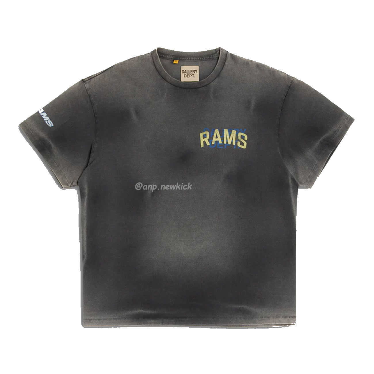 Gallery Dept X La Rams Tee Co Branded Letter Sun Faded Black Brown (3) - www.newkick.org Gallery Dept X La Rams Tee Co Branded Letter Sun Faded Black Brown (3) - www.newkick.org