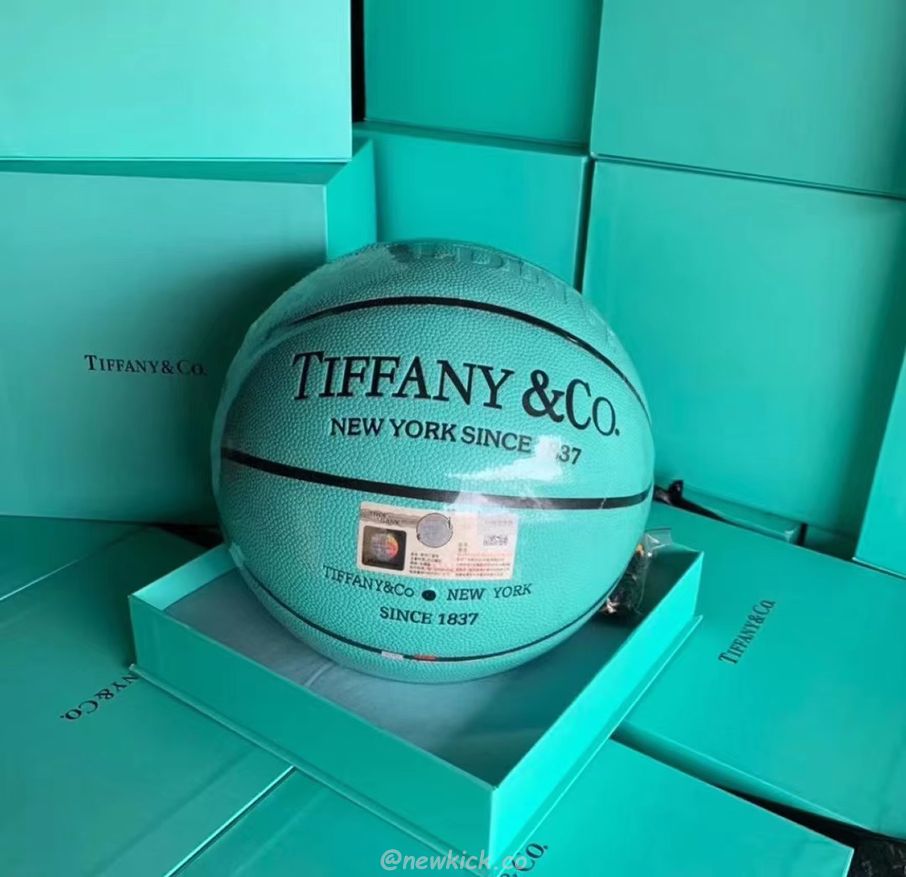 Tiffany X Cat Street X Spalding Basketball Tiffany Blue (3) - www.newkick.org