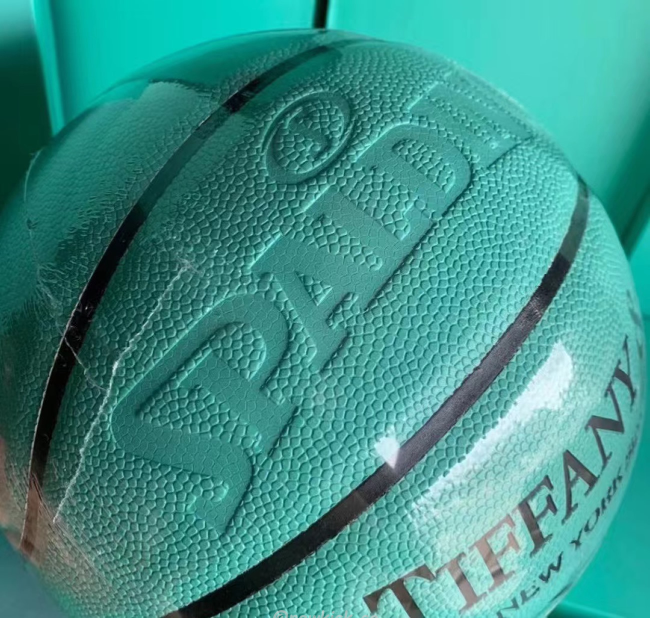 Tiffany X Cat Street X Spalding Basketball Tiffany Blue (8) - www.newkick.org