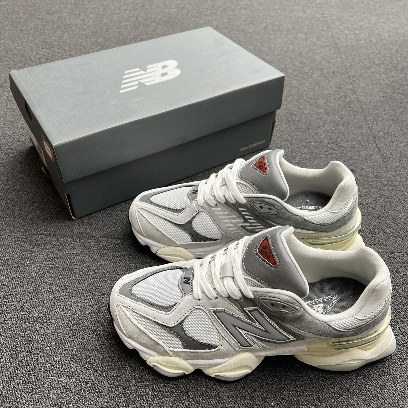New Balance 9060 Rain Cloud Grey U9060gry (2) - www.newkick.org