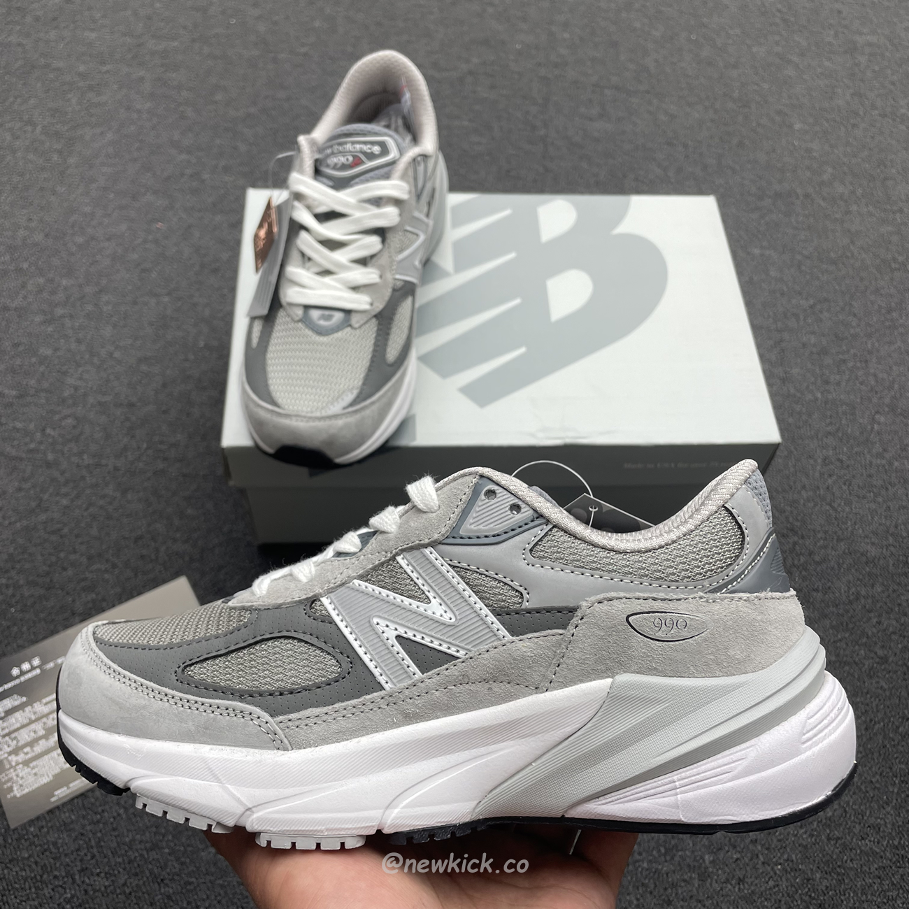 New Balance 990v6 Miusa Grey W990gl6 (10) - www.newkick.org
