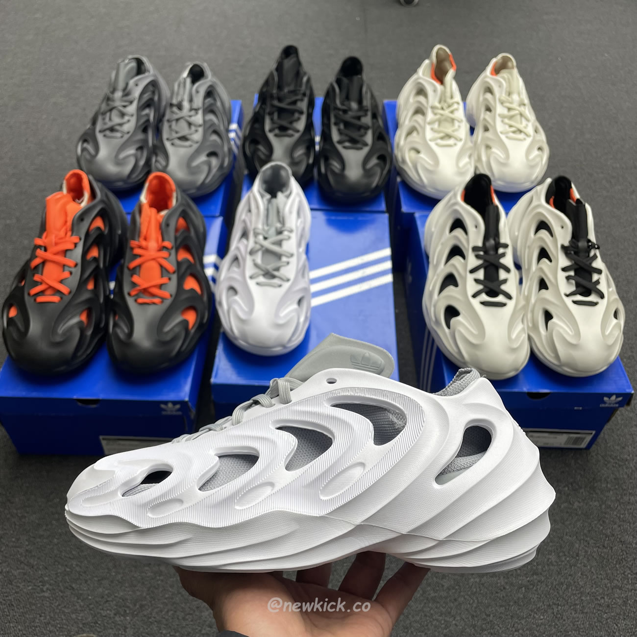 Adidas Adifom Q Wonder White Core Black Orange Grey (11) - www.newkick.org