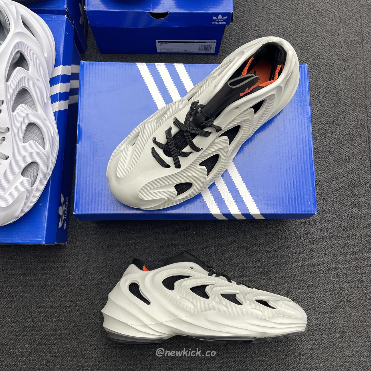 Adidas Adifom Q Wonder White Core Black Orange Grey (12) - www.newkick.org