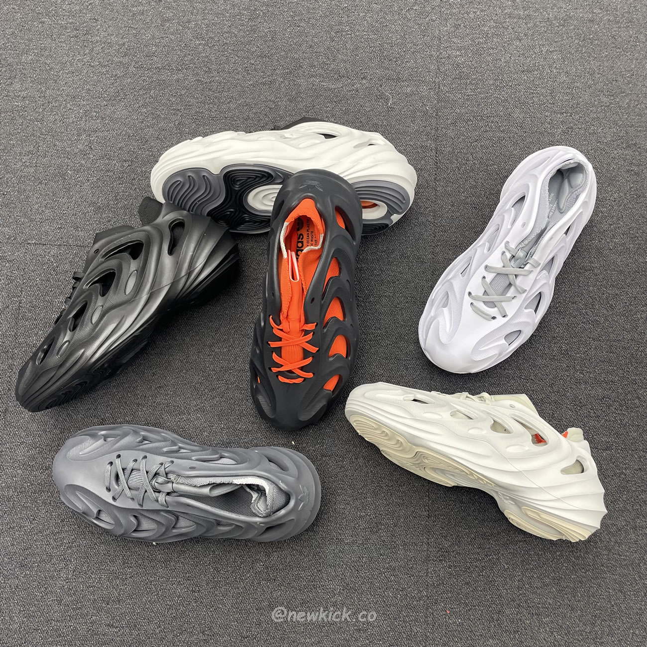 Adidas Adifom Q Wonder White Core Black Orange Grey (3) - www.newkick.org
