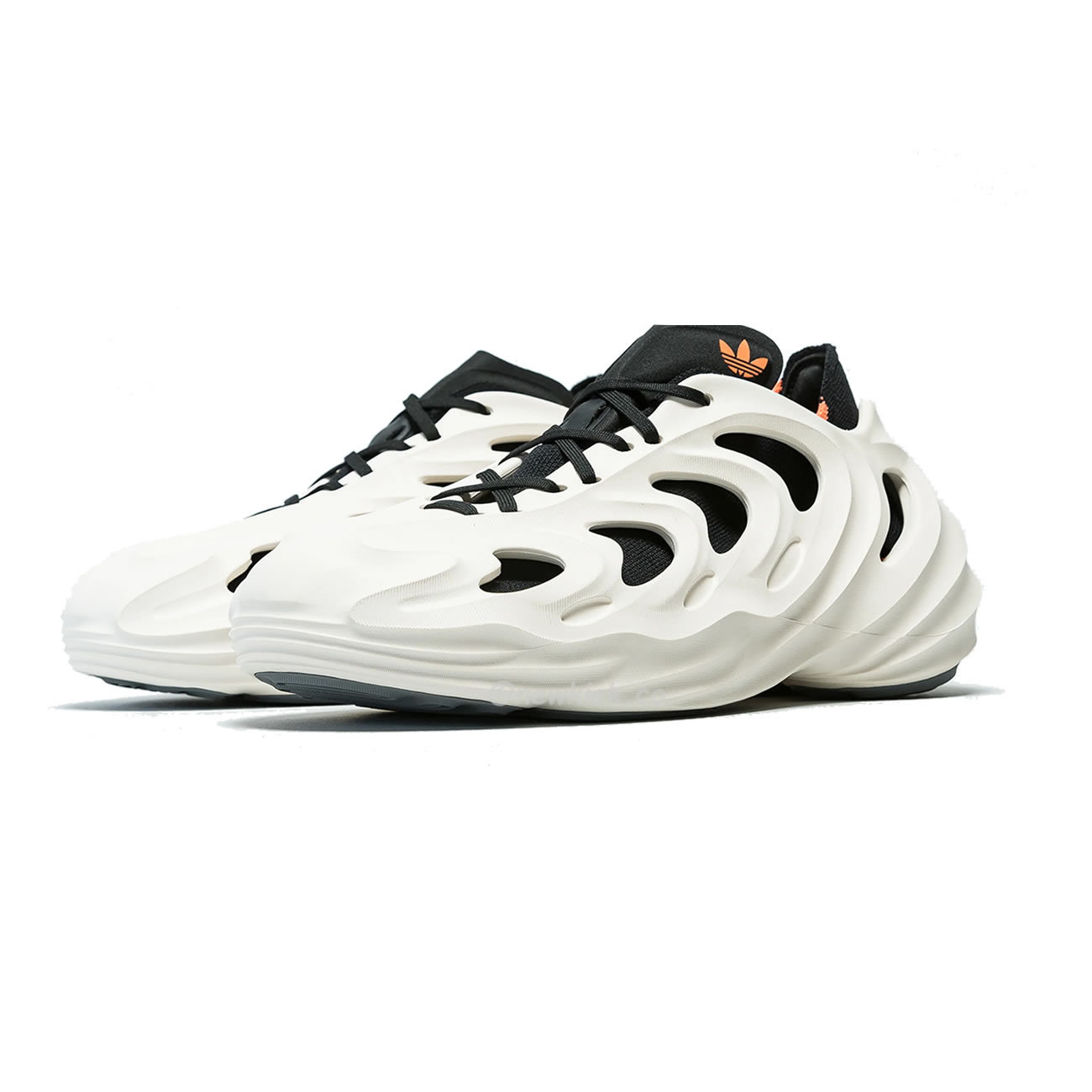Adidas Adifom Q Wonder White Core Black Orange Grey (34) - www.newkick.org