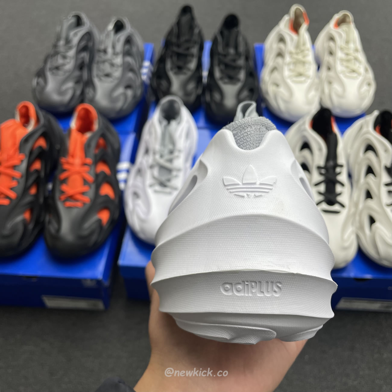 Adidas Adifom Q Wonder White Core Black Orange Grey (8) - www.newkick.org