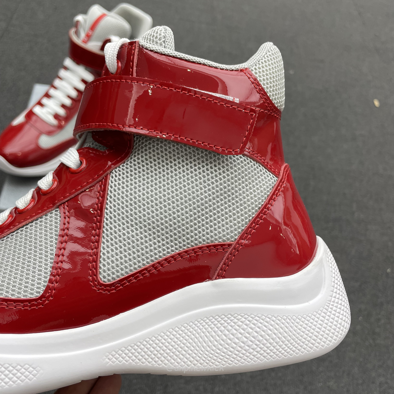 Prada Americas Cup High Top Sneakers (2) - www.newkick.vip Prada Americas Cup High Top Sneakers (2) - www.newkick.vip