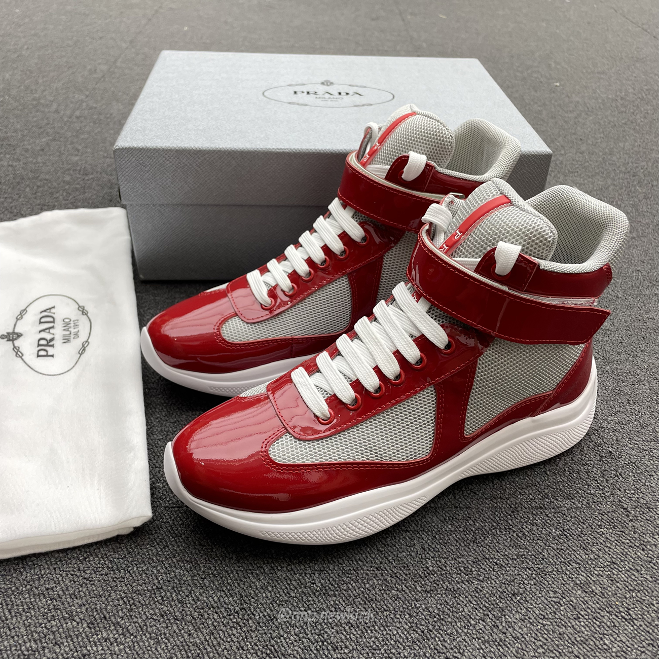 Prada Americas Cup High Top Sneakers (6) - www.newkick.vip Prada Americas Cup High Top Sneakers (6) - www.newkick.vip