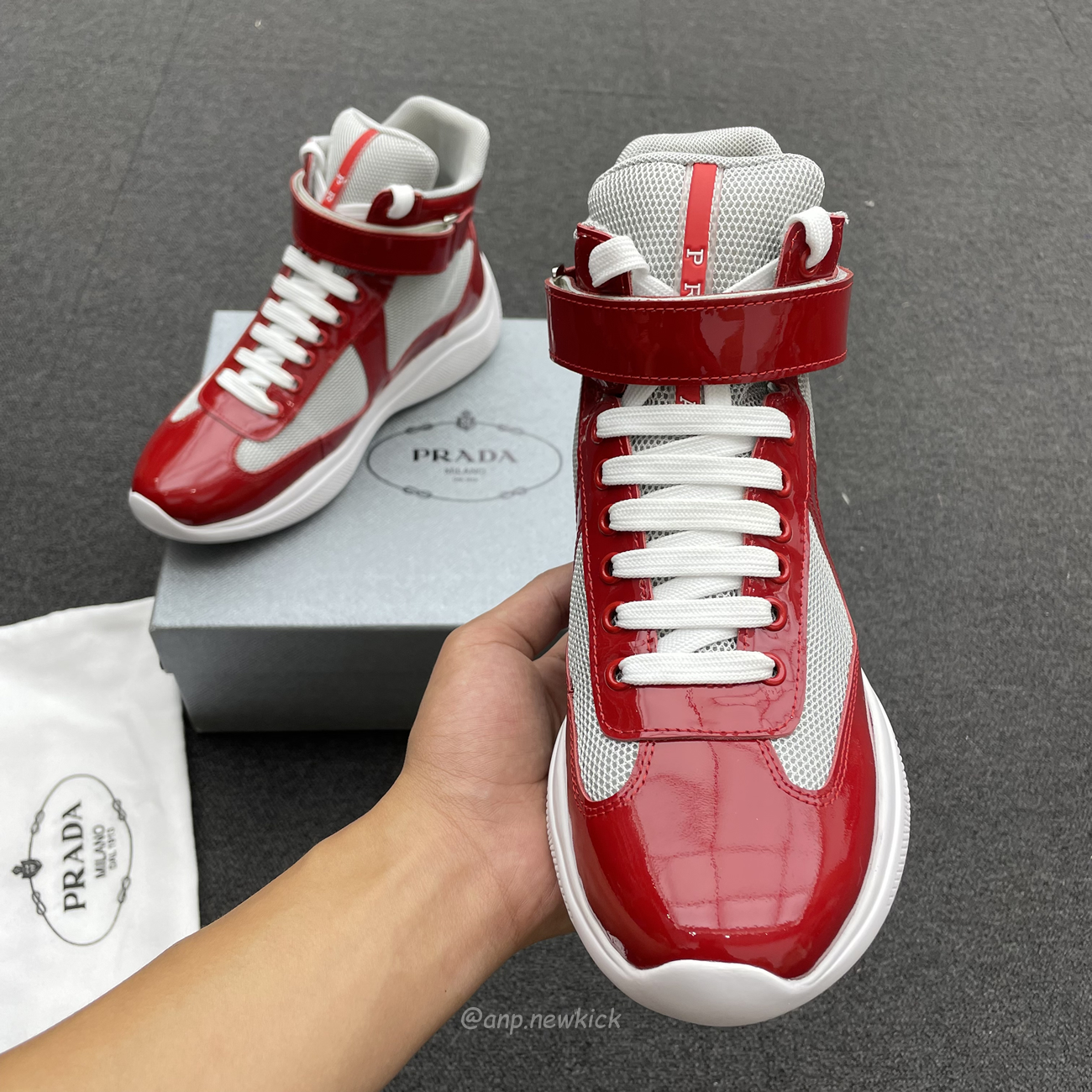 Prada Americas Cup High Top Sneakers (7) - www.newkick.vip Prada Americas Cup High Top Sneakers (7) - www.newkick.vip