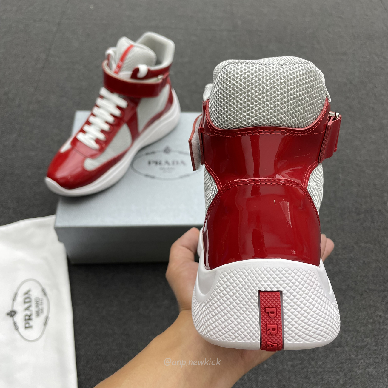 Prada Americas Cup High Top Sneakers (8) - www.newkick.vip Prada Americas Cup High Top Sneakers (8) - www.newkick.vip