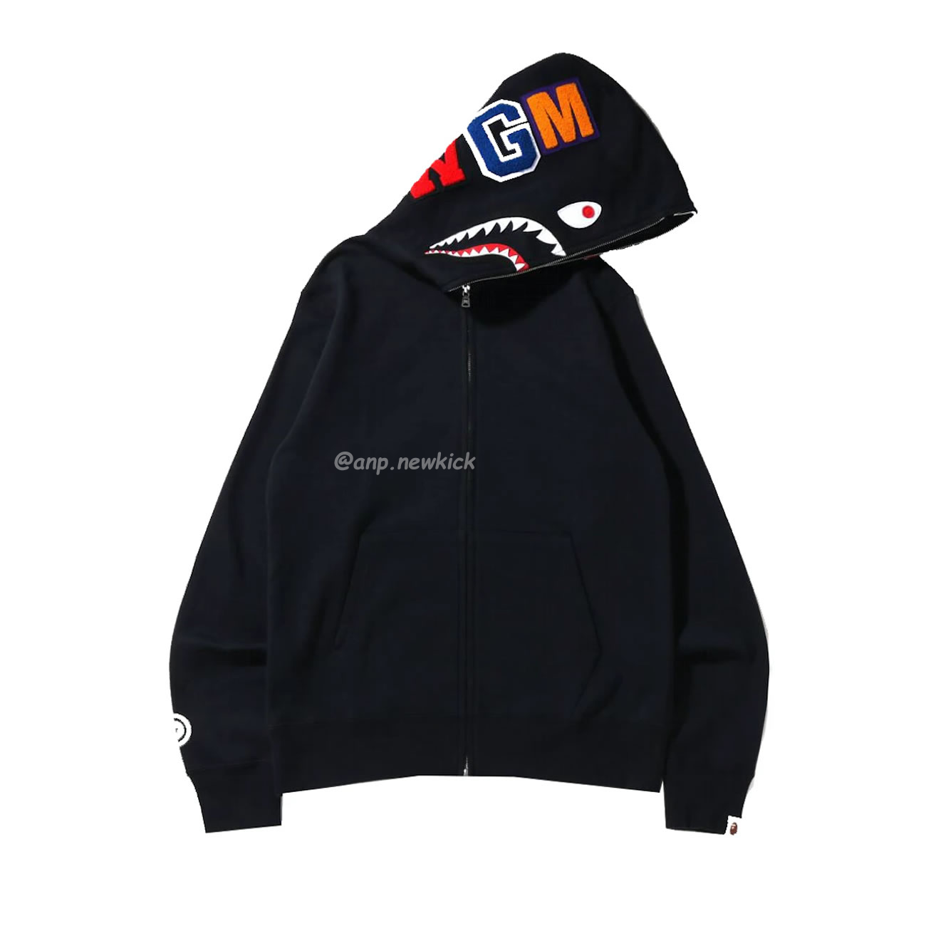 Bape Shark Full Zip Hoodie Black Ss22 (1) - www.newkick.org Bape Shark Full Zip Hoodie Black Ss22 (1) - www.newkick.org