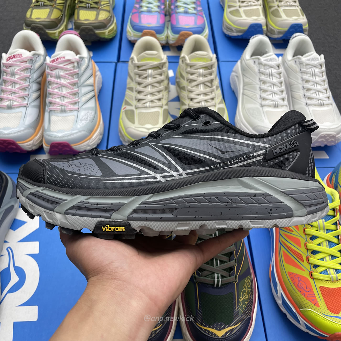 Hoka One One Mafate Speed 2 Black Castlerock 1126851 Bcstl (3) - www.newkick.org Hoka One One Mafate Speed 2 Black Castlerock 1126851 Bcstl (3) - www.newkick.org