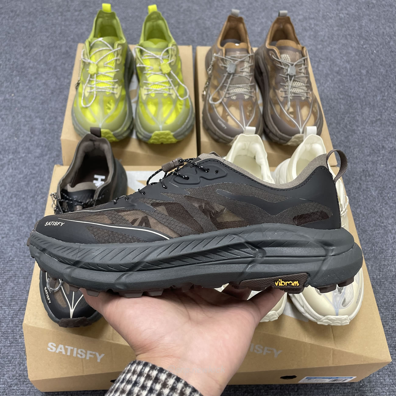Hoka One One Mafate Speed 4 Lite Satisfy Bone Coffee Rubber Sulfur 1157050 Bone (4) - www.newkick.org Hoka One One Mafate Speed 4 Lite Satisfy Bone Coffee Rubber Sulfur 1157050 Bone (4) - www.newkick.org