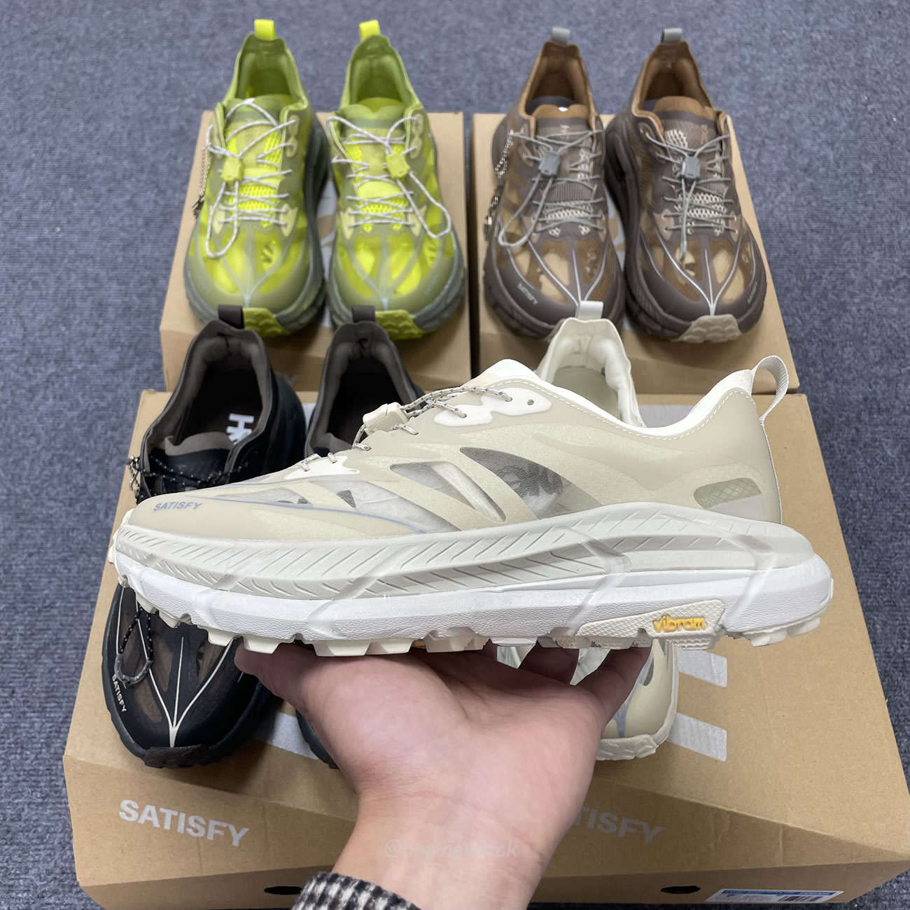 Hoka One One Mafate Speed 4 Lite Satisfy Bone Coffee Rubber Sulfur 1157050 Bone (5) - www.newkick.org Hoka One One Mafate Speed 4 Lite Satisfy Bone Coffee Rubber Sulfur 1157050 Bone (5) - www.newkick.org