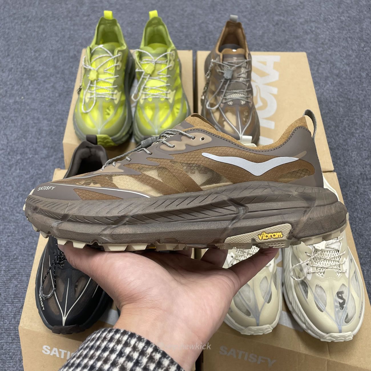 Hoka One One Mafate Speed 4 Lite Satisfy Bone Coffee Rubber Sulfur 1157050 Bone (6) - www.newkick.org Hoka One One Mafate Speed 4 Lite Satisfy Bone Coffee Rubber Sulfur 1157050 Bone (6) - www.newkick.org