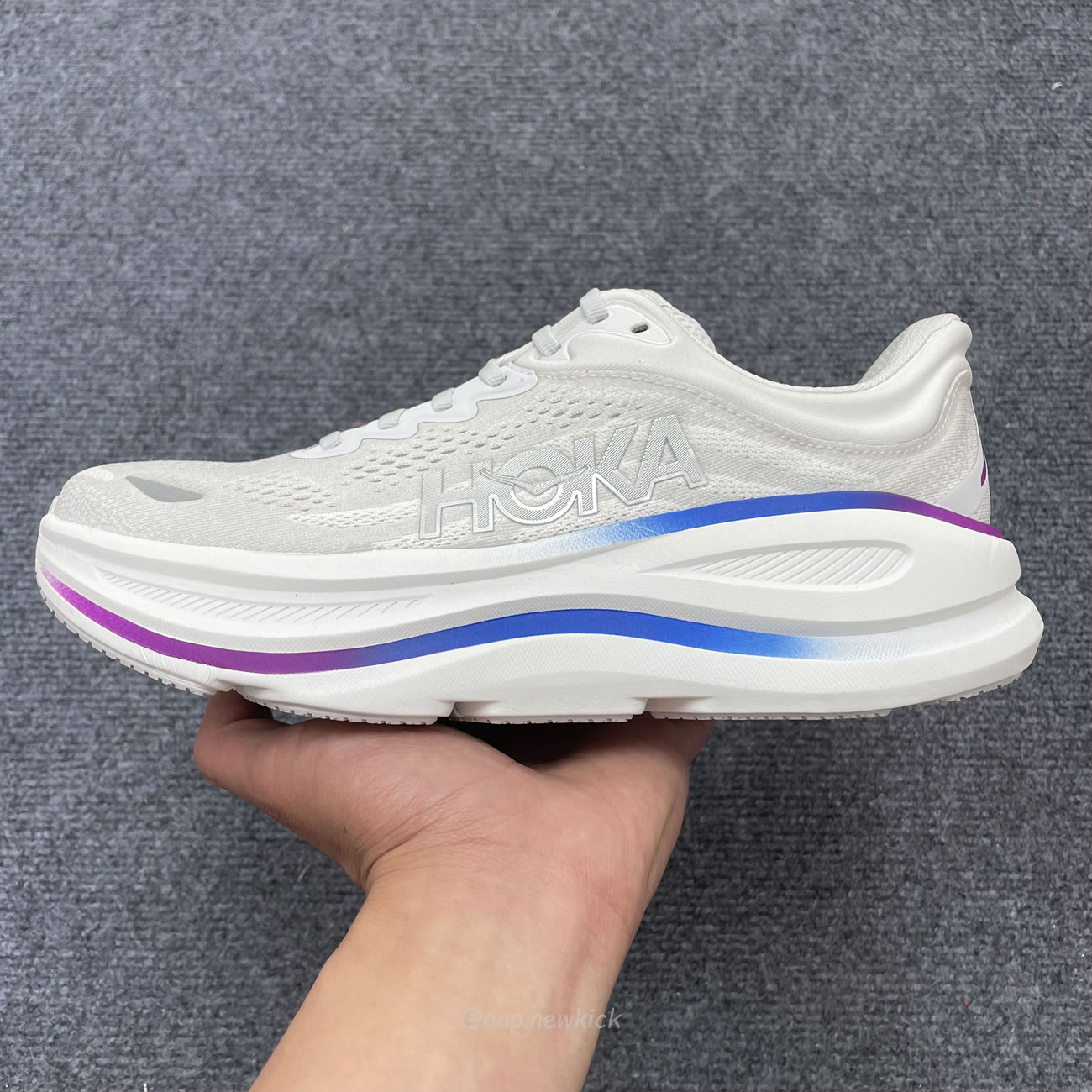 Hoka One One Bondi 9 Cosmic Grey White Mesh Womens 1162012 Cywh (4) - www.newkick.org Hoka One One Bondi 9 Cosmic Grey White Mesh Womens 1162012 Cywh (4) - www.newkick.org