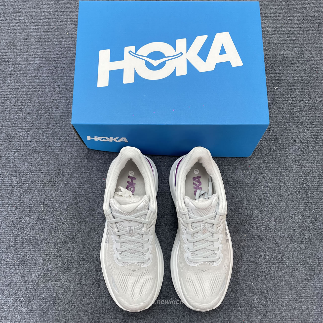 Hoka One One Bondi 9 Cosmic Grey White Mesh Womens 1162012 Cywh (6) - www.newkick.org Hoka One One Bondi 9 Cosmic Grey White Mesh Womens 1162012 Cywh (6) - www.newkick.org