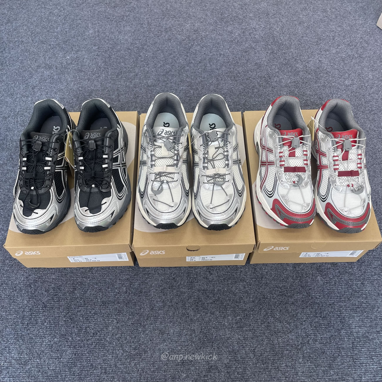 Asics Gel Kahana Tr V4 Carbon Black Silver White Cream Cranberry (2) - www.newkick.org
