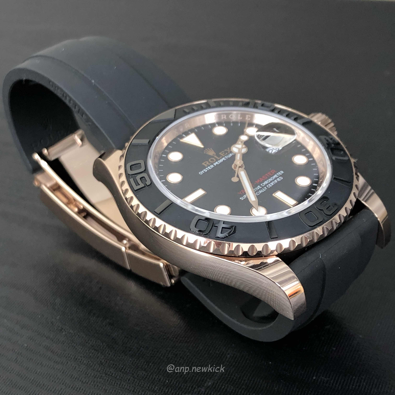 Rolex Rolex Yacht Master Rose Gold Yacht Mellow Black 126655 0002 (8) - www.newkick.org Rolex Rolex Yacht Master Rose Gold Yacht Mellow Black 126655 0002 (8) - www.newkick.org