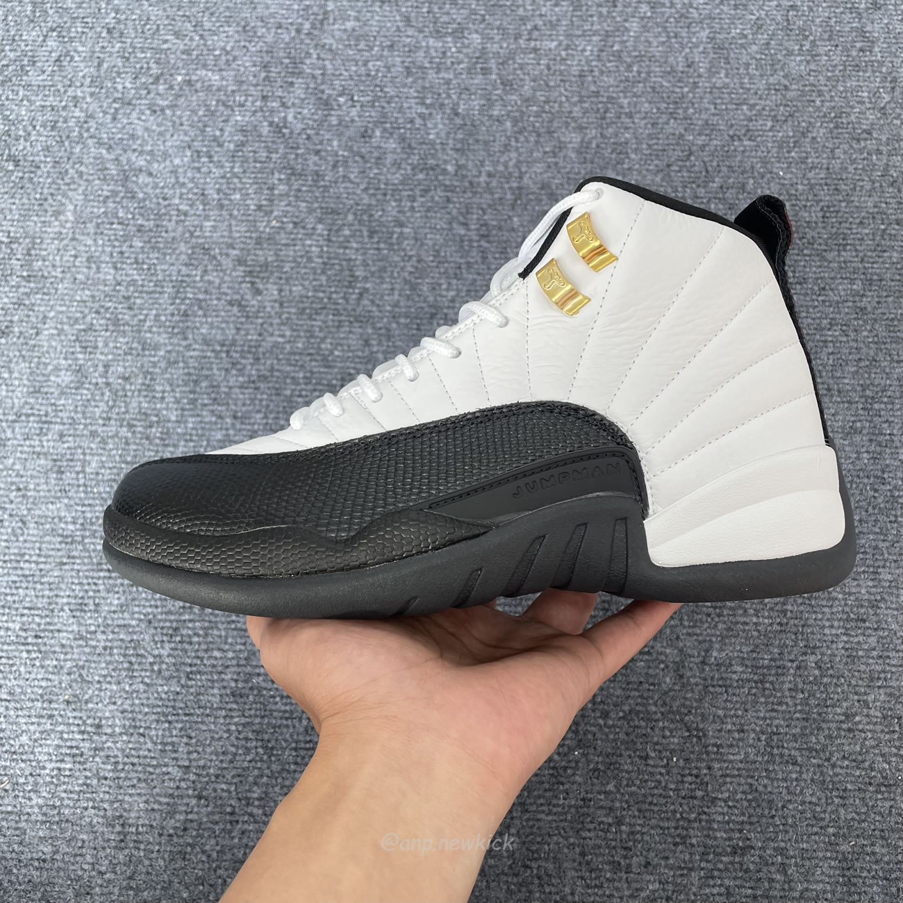 Air Jordan 12 Retro Taxi White Gold 130690 125 (11) - www.newkick.org
