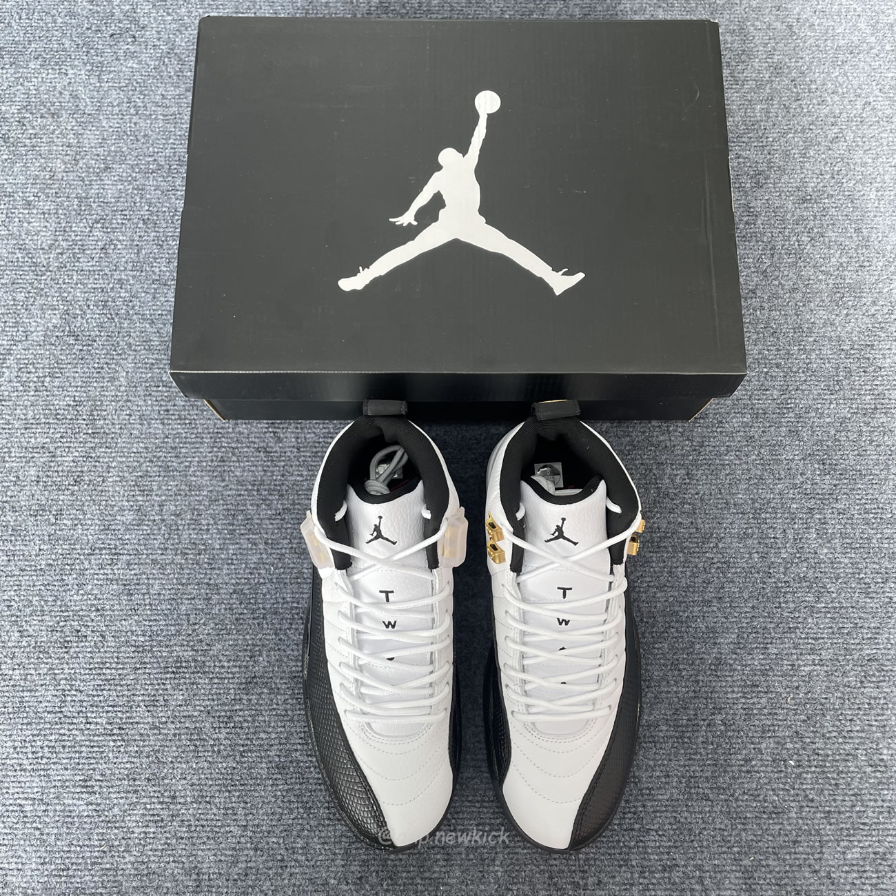 Air Jordan 12 Retro Taxi White Gold 130690 125 (14) - www.newkick.org