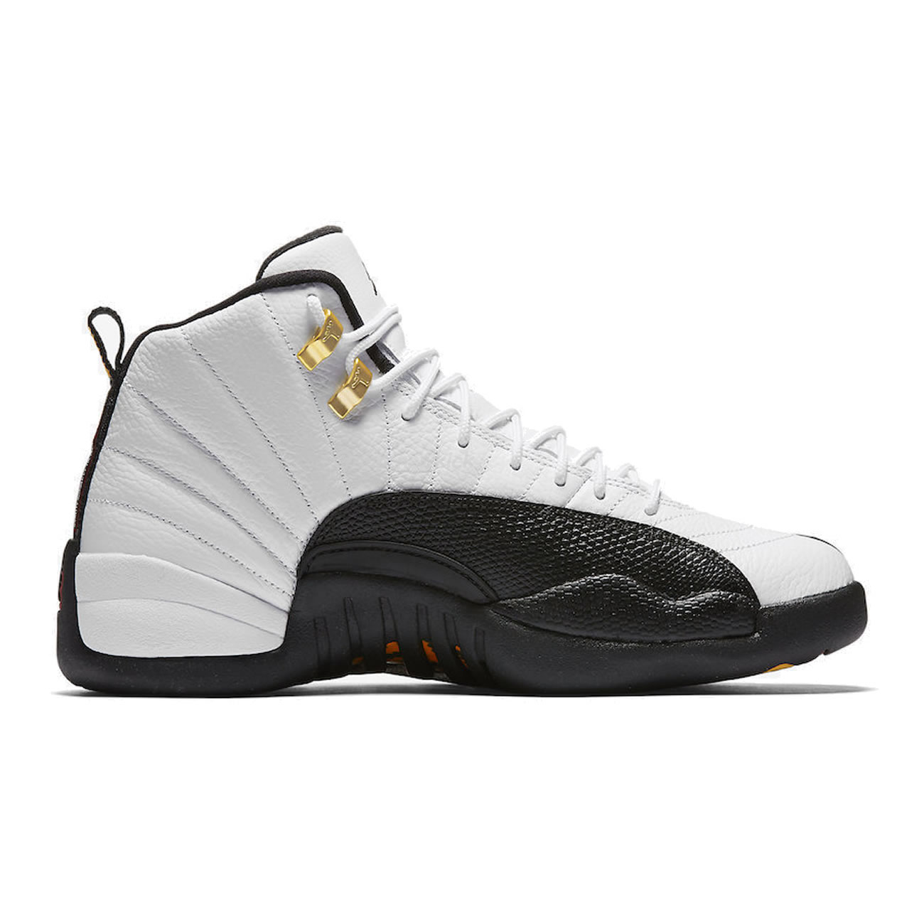 Air Jordan 12 Retro Taxi White Gold 130690 125 (3) - www.newkick.org