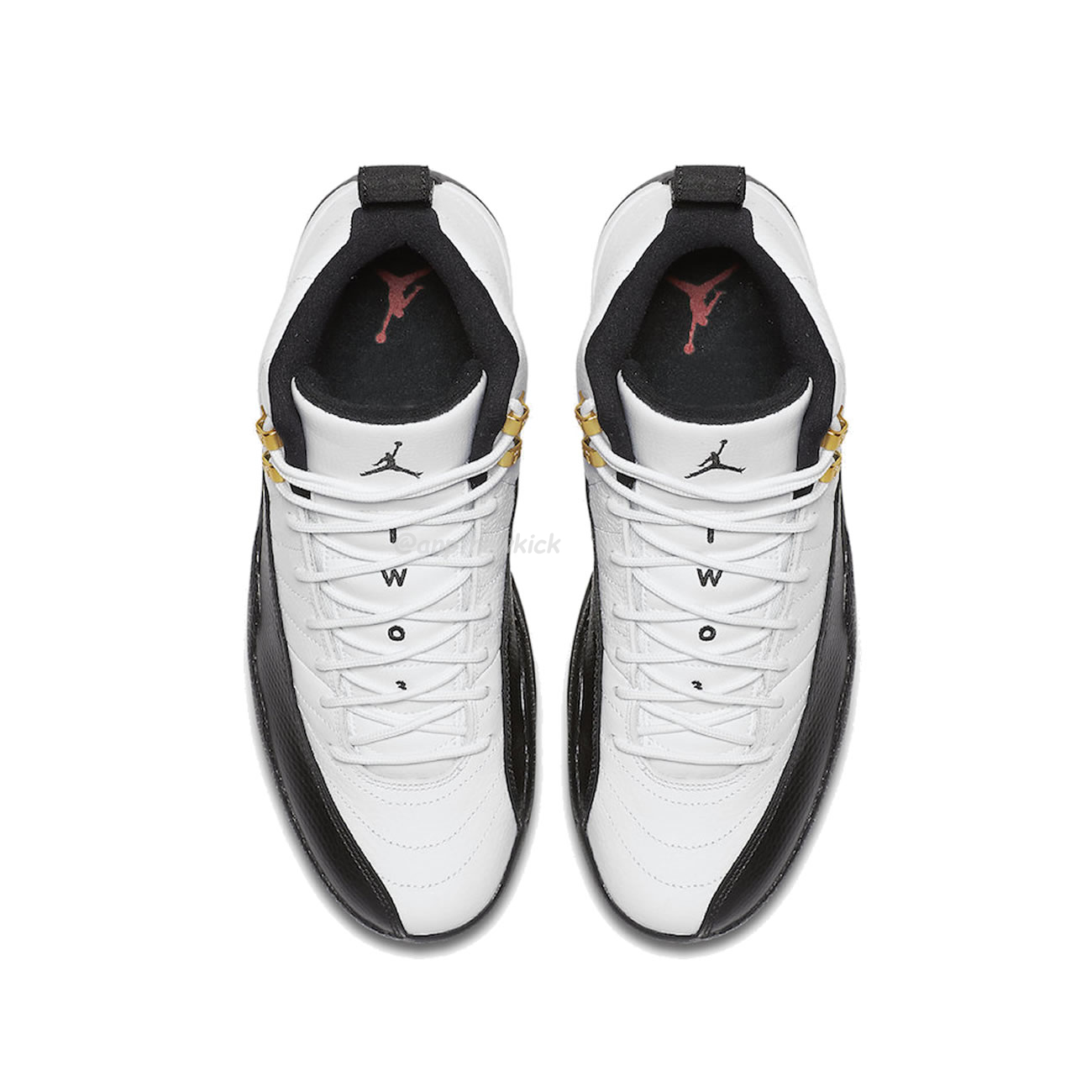 Air Jordan 12 Retro Taxi White Gold 130690 125 (7) - www.newkick.org