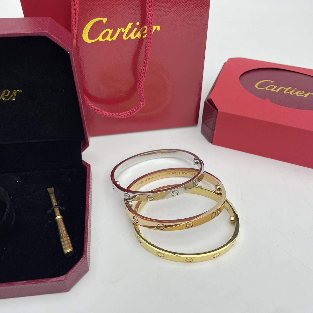 Cartier 18k Love Bracelets Gold Silver Rosegold (15) - www.newkick.org Cartier 18k Love Bracelets Gold Silver Rosegold (15) - www.newkick.org