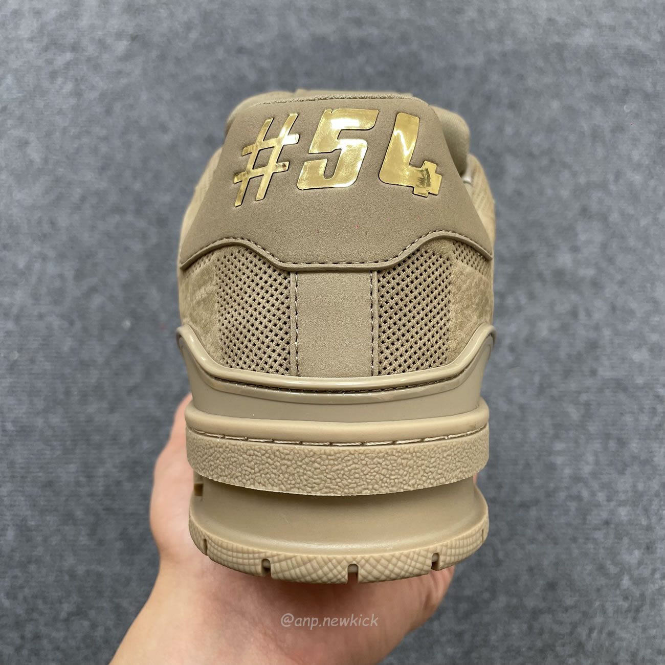 Louis Vuitton Lv Trainer Beige Raffia Mens Archlight 1a54h5 (4) - www.newkick.org
