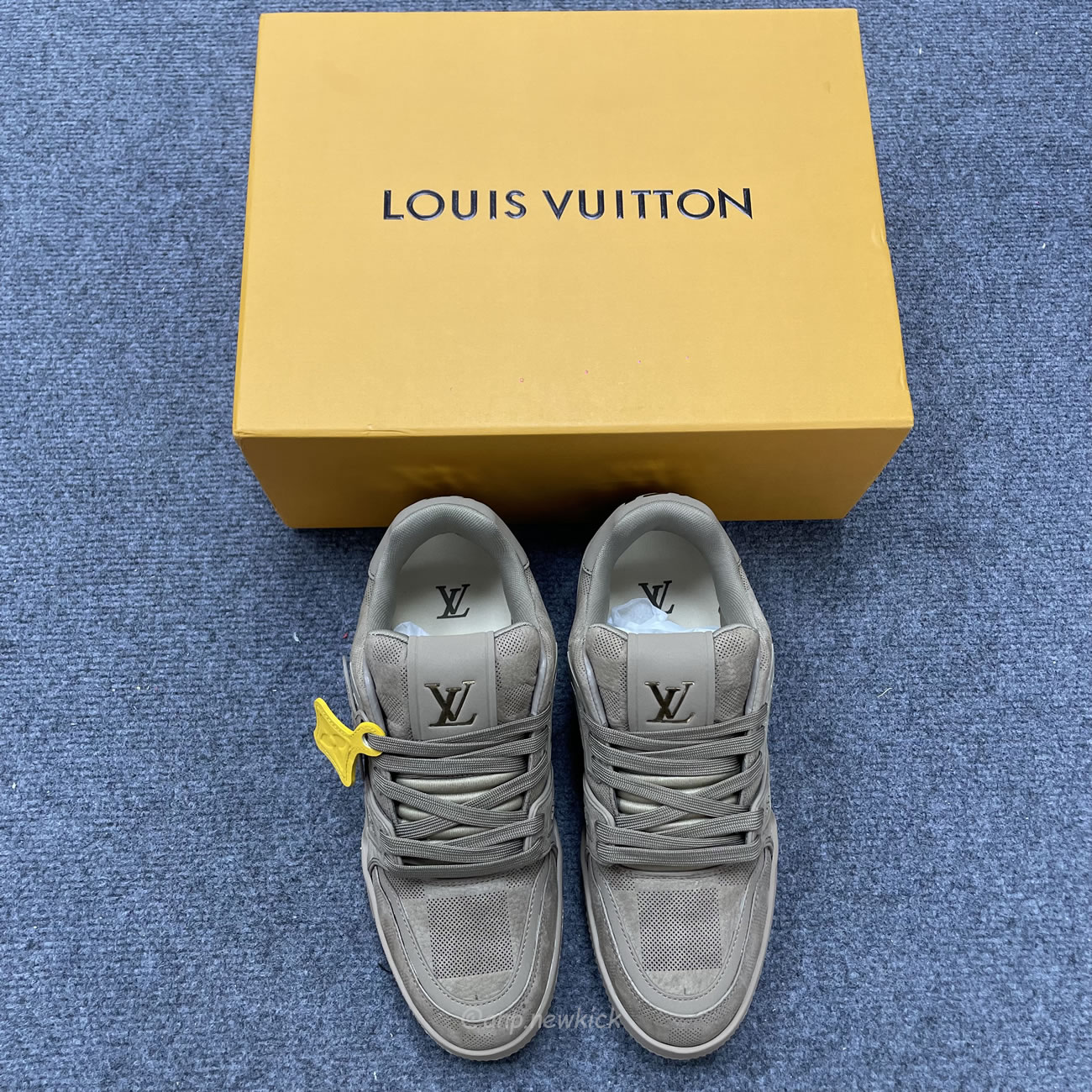Louis Vuitton Lv Trainer Beige Raffia Mens Archlight 1a54h5 (8) - www.newkick.org