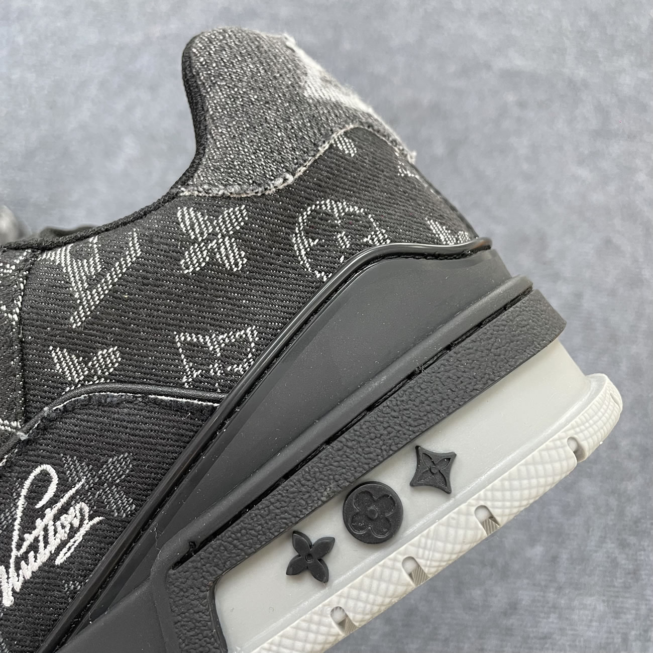 Louis Vuitton Lv Trainer Black Monogram Denim 1ac4zg (4) - www.newkick.org Louis Vuitton Lv Trainer Black Monogram Denim 1ac4zg (4) - www.newkick.org