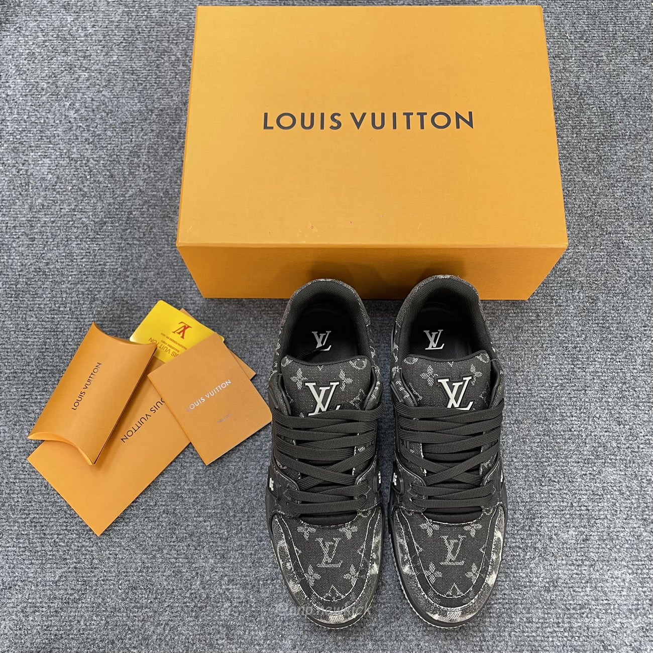 Louis Vuitton Lv Trainer Black Monogram Denim 1ac4zg (5) - www.newkick.org Louis Vuitton Lv Trainer Black Monogram Denim 1ac4zg (5) - www.newkick.org