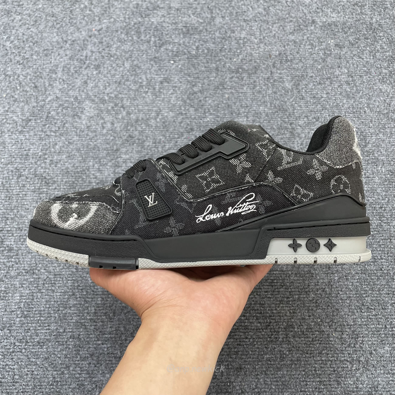 Louis Vuitton Lv Trainer Black Monogram Denim 1ac4zg (8) - www.newkick.org Louis Vuitton Lv Trainer Black Monogram Denim 1ac4zg (8) - www.newkick.org