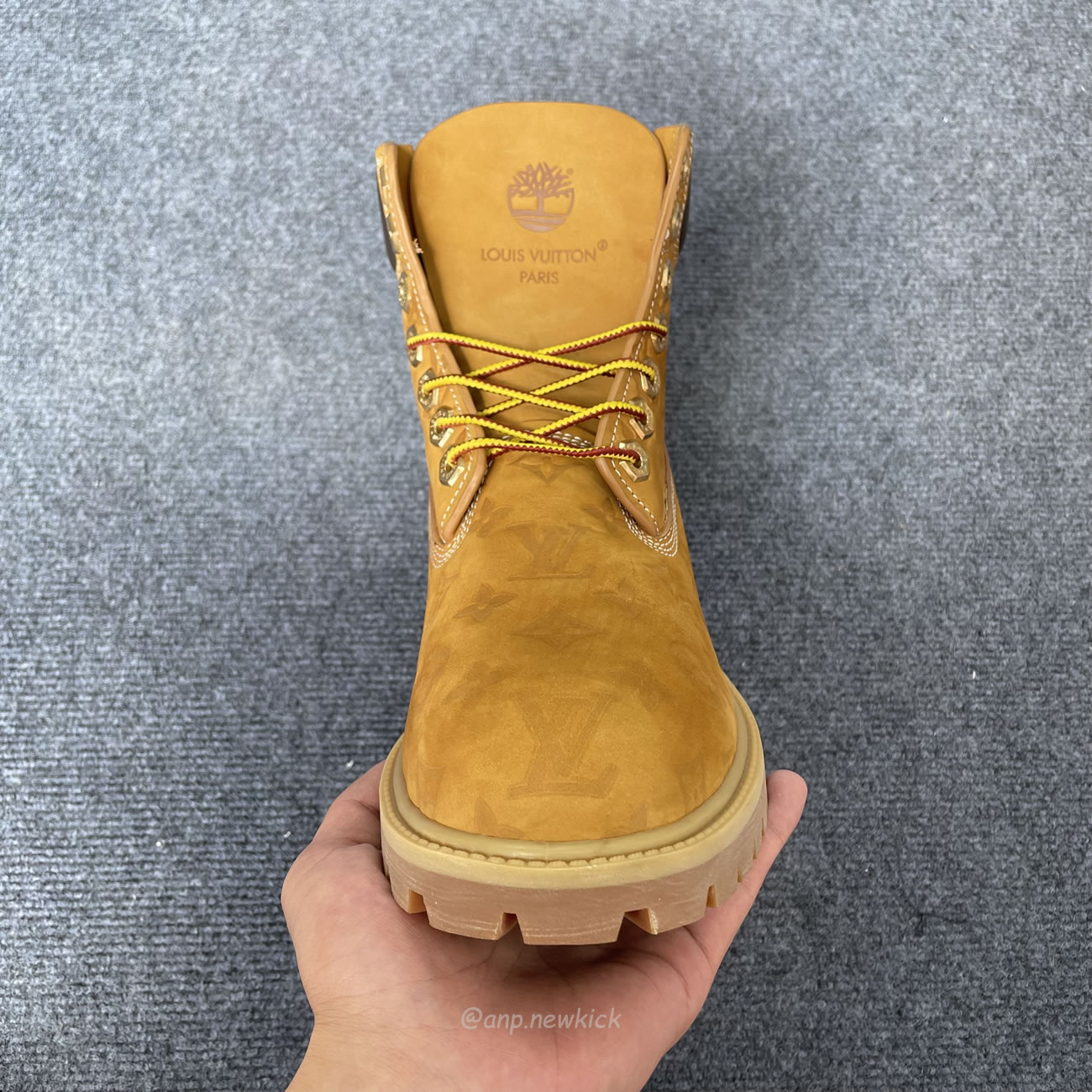 Louis Vuitton Timberland 6 Ankle Boot Wheat Monogram 1ad72x (13) - www.newkick.org