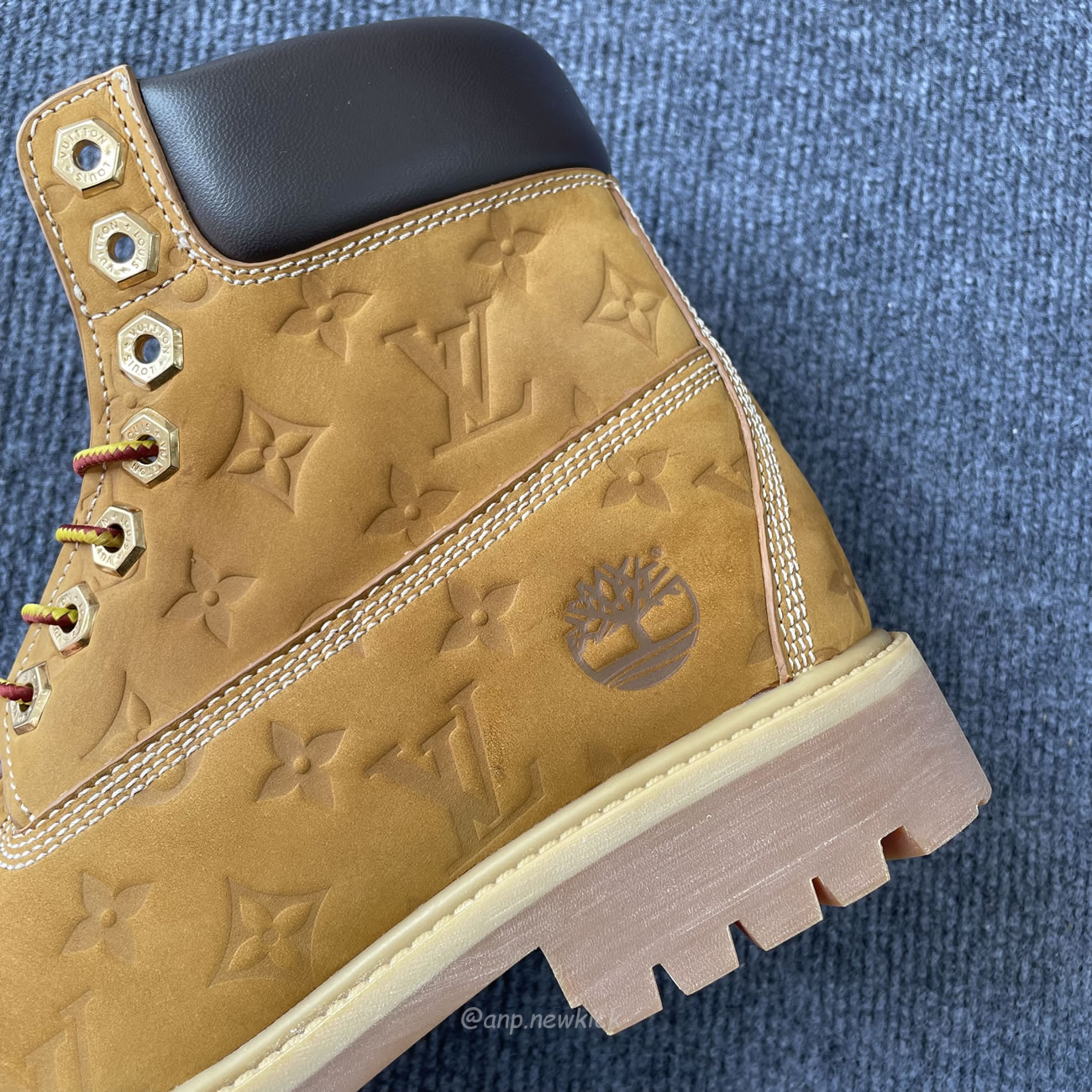 Louis Vuitton Timberland 6 Ankle Boot Wheat Monogram 1ad72x (14) - www.newkick.org