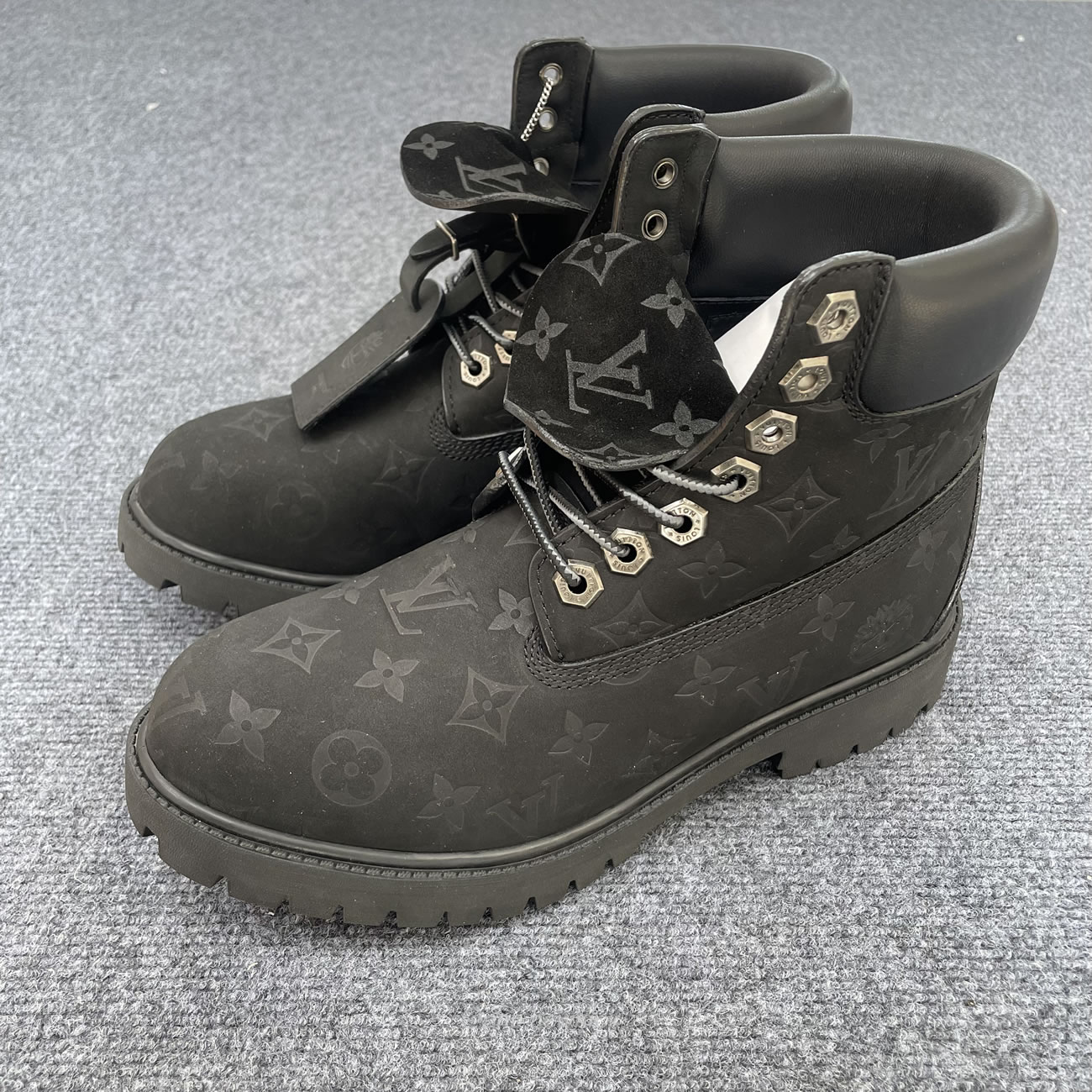 Louis Vuitton Timberland 6 Botín Ankle Boot Black Monogram 1ad73h (9) - www.newkick.org Louis Vuitton Timberland 6 Botín Ankle Boot Black Monogram 1ad73h (9) - www.newkick.org