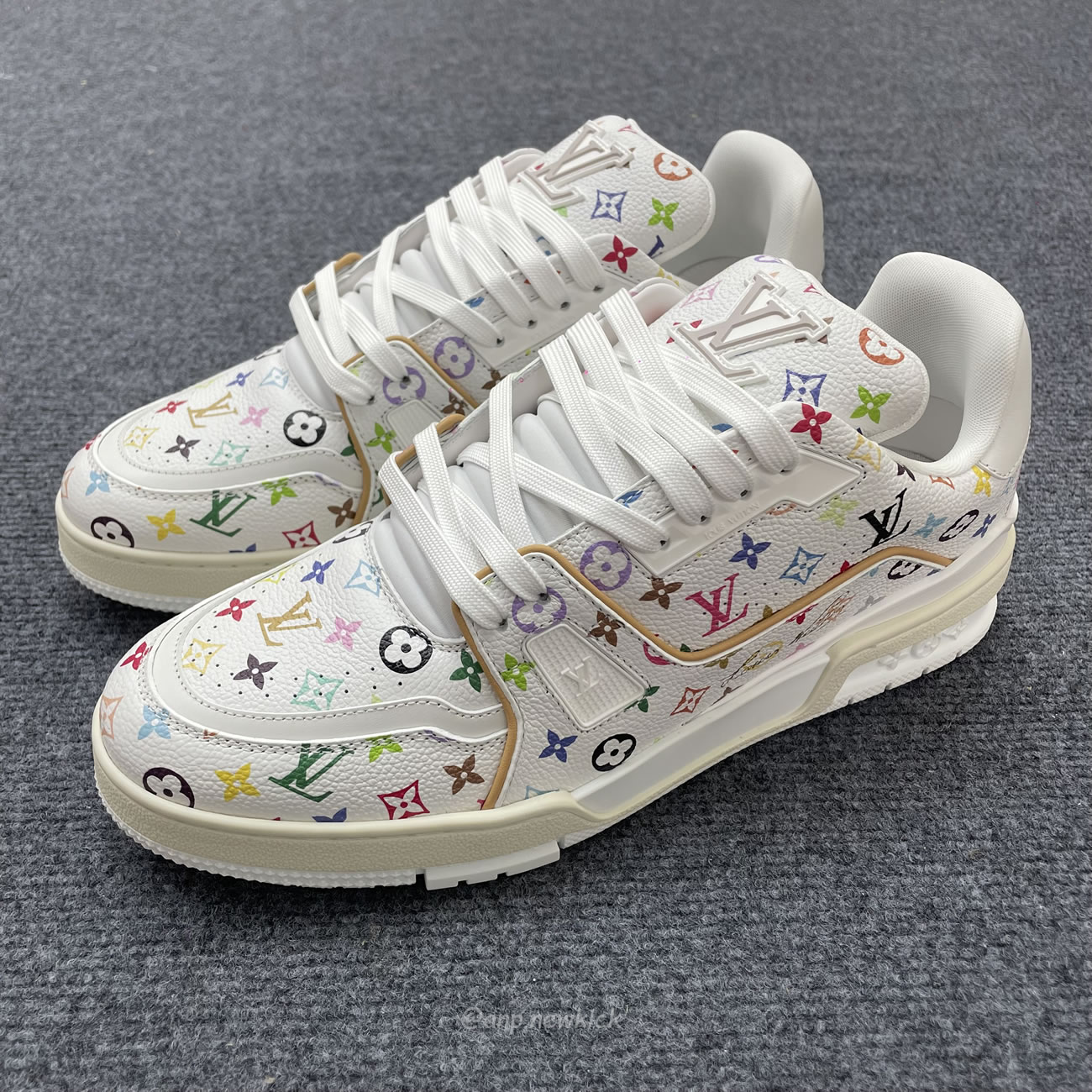 Louis Vuitton Lv Trainer Takashi Murakami White 1ahekg (8) - www.newkick.org Louis Vuitton Lv Trainer Takashi Murakami White 1ahekg (8) - www.newkick.org