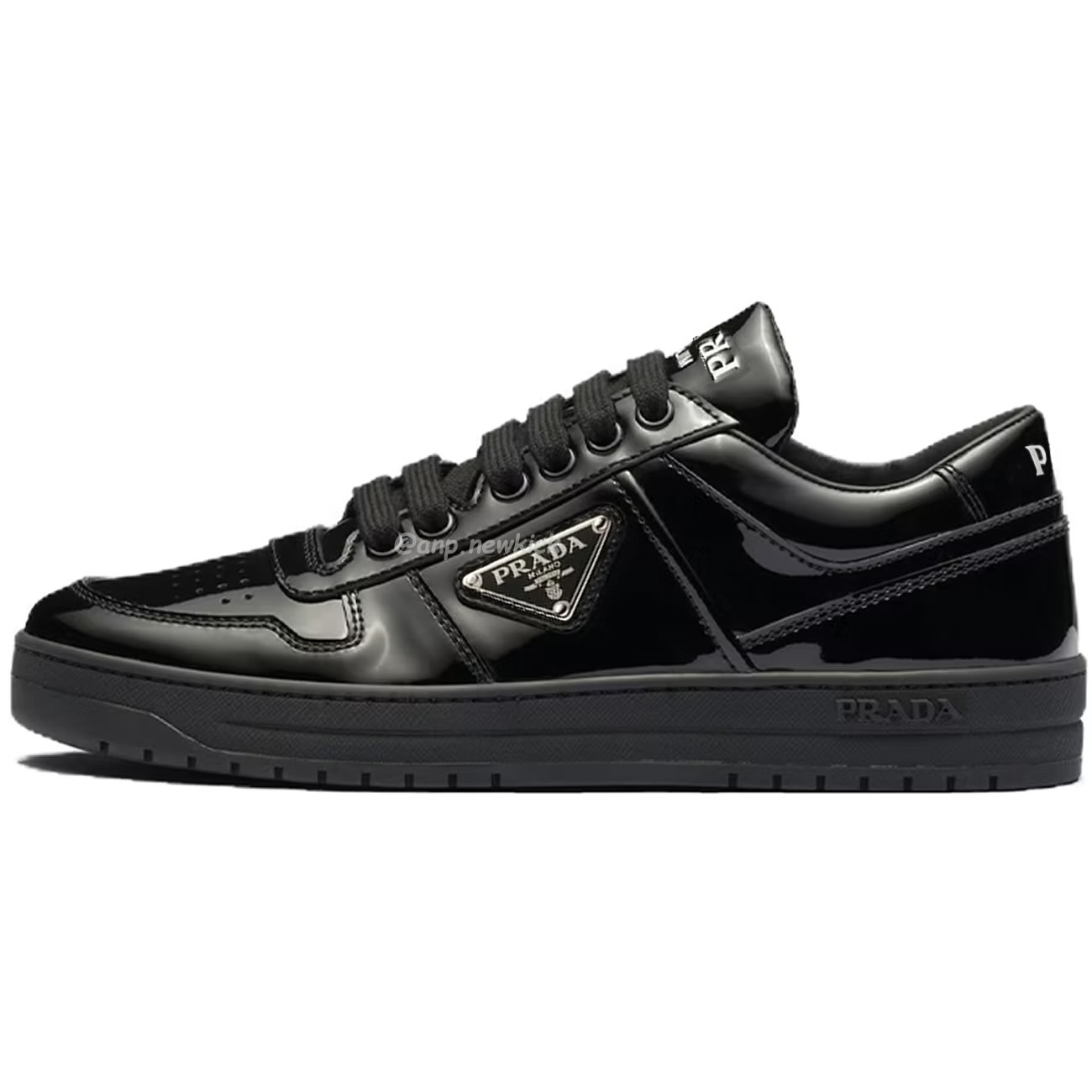 Prada Sneakers Mid Top Black Patent Leather 1e792m 069 F0002 F B030 (1) - www.newkick.org Prada Sneakers Mid Top Black Patent Leather 1e792m 069 F0002 F B030 (1) - www.newkick.org